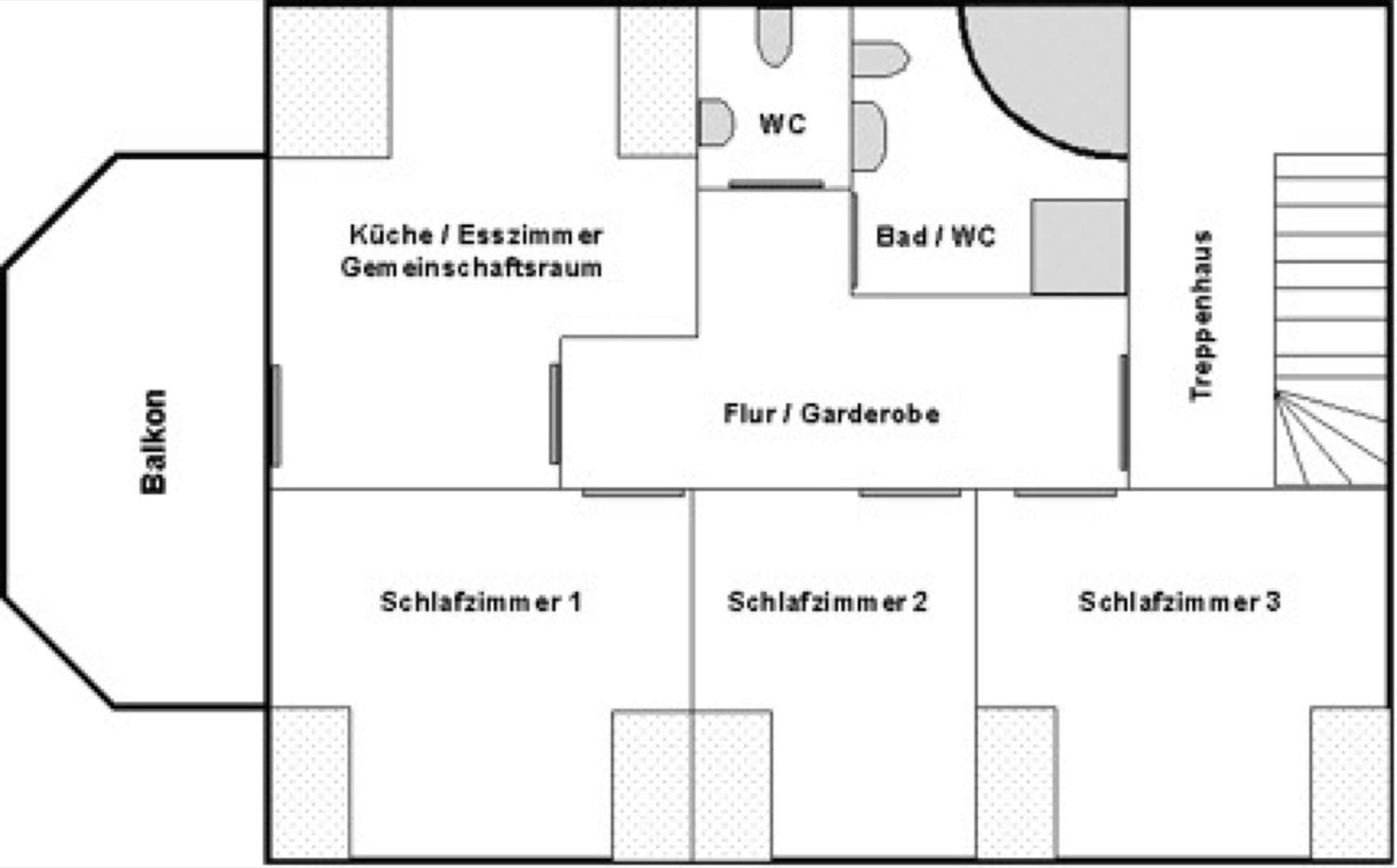 Ferienwohnung 'Haus Bluetenmeer' ランゲナルゲン エクステリア 写真